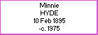 Minnie Hyde