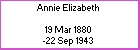 Annie Elizabeth