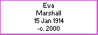 Eva Marshall
