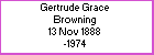 Gertrude G Browning