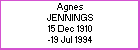 Agnes Jennings