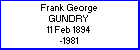 Frank G Gundry