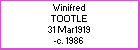 Winifred Tootle