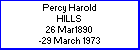 Percy H Hills