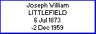 Joseph W Littlefield
