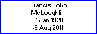 Francis J McLoughlin