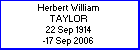 Herbert W Taylor