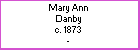 Mary Ann Danby