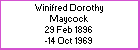 Winifred D Maycock