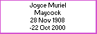 Joyce M Maycock
