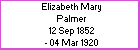 Elizabeth Mary Palmer