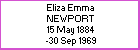 Eliza E Newport