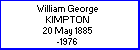 William G Kimpton