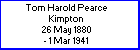 Tom H P Kimpton
