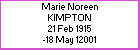 Marie N Kimpton