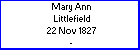Mary A Littlefield