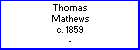 Thomas Mathews
