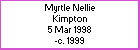 Myrtle N Kimpton