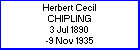 Cecil H Chipling