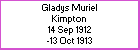 Gladys M Kimpton
