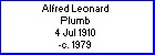 Alfred L Plumb