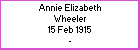 Anne E Wheeler