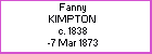 Fanny Kimpton