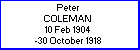 Peter Coleman