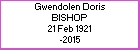 Gwendolen Doris Bishop