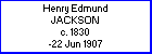 Henry E Jackson
