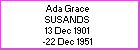 Ada G Susands