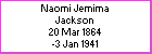 Naomi Jemima Jackson