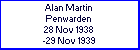 Alan M Penwarden