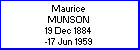 Maurice Munson