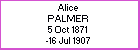 Alice Palmer