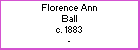 Florence Ann Ball