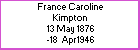 Frances C Kimpton