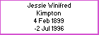 Jessie W Kimpton