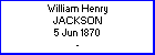 William H Jackson