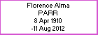 Florence A Parr