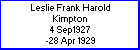 Leslie F H Kimpton