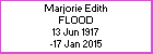 Marjorie E Flood