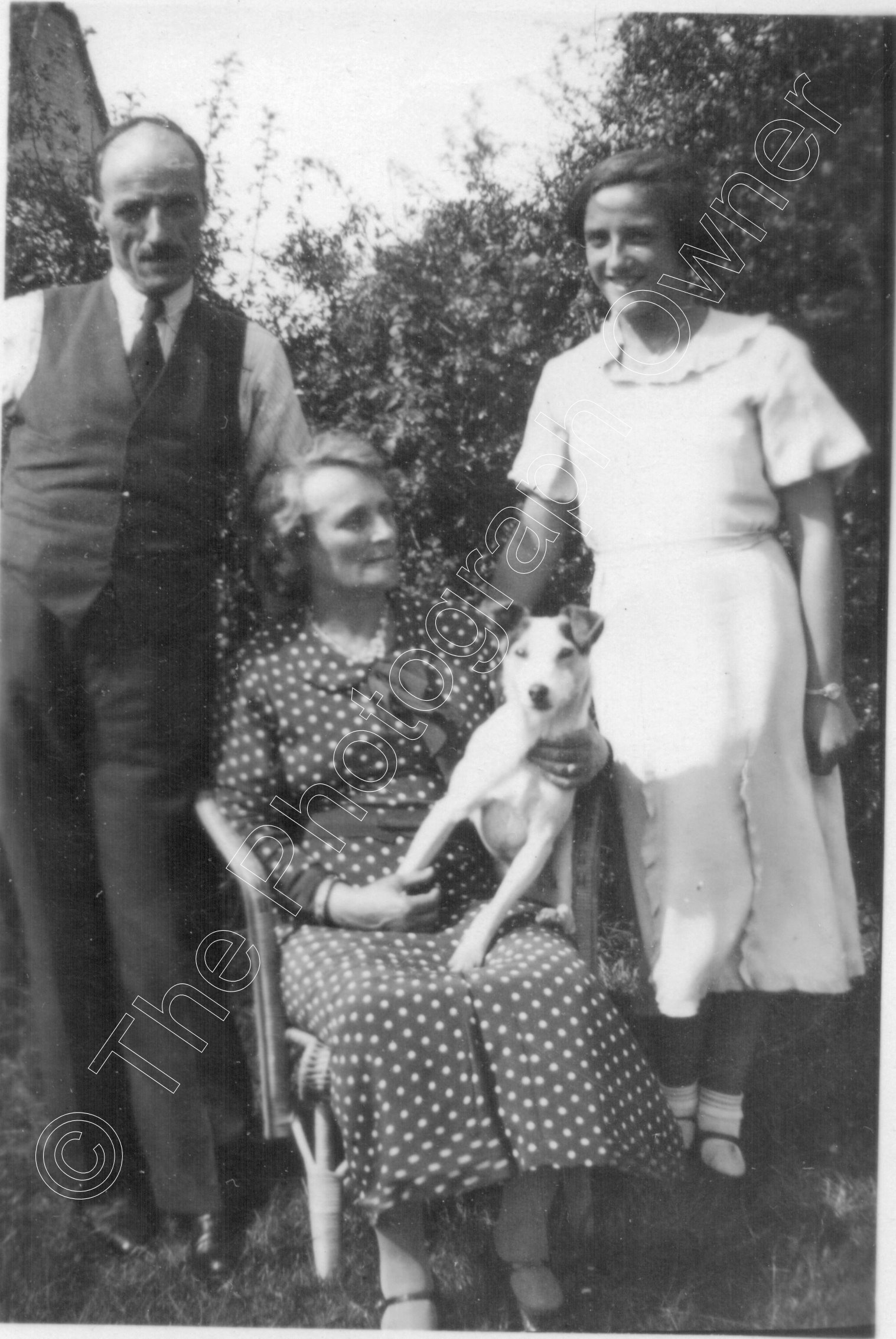 Tom, Kate and Elsie Kimpton