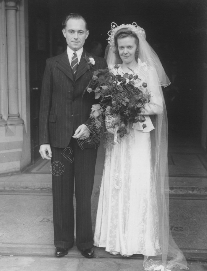 John and Dot's wedding photo