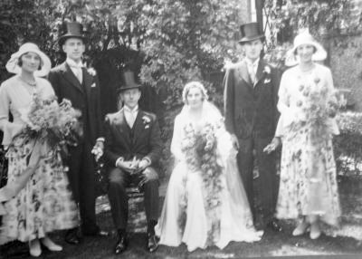 the wedding of Walter and Florence Kimpton