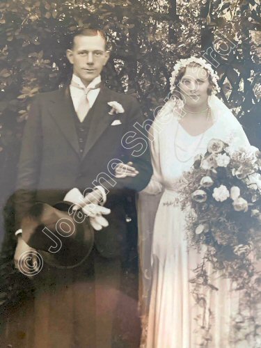 the wedding of Walter and Florence Kimpton